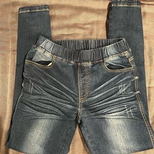 Skinny Blue Denim Jeans